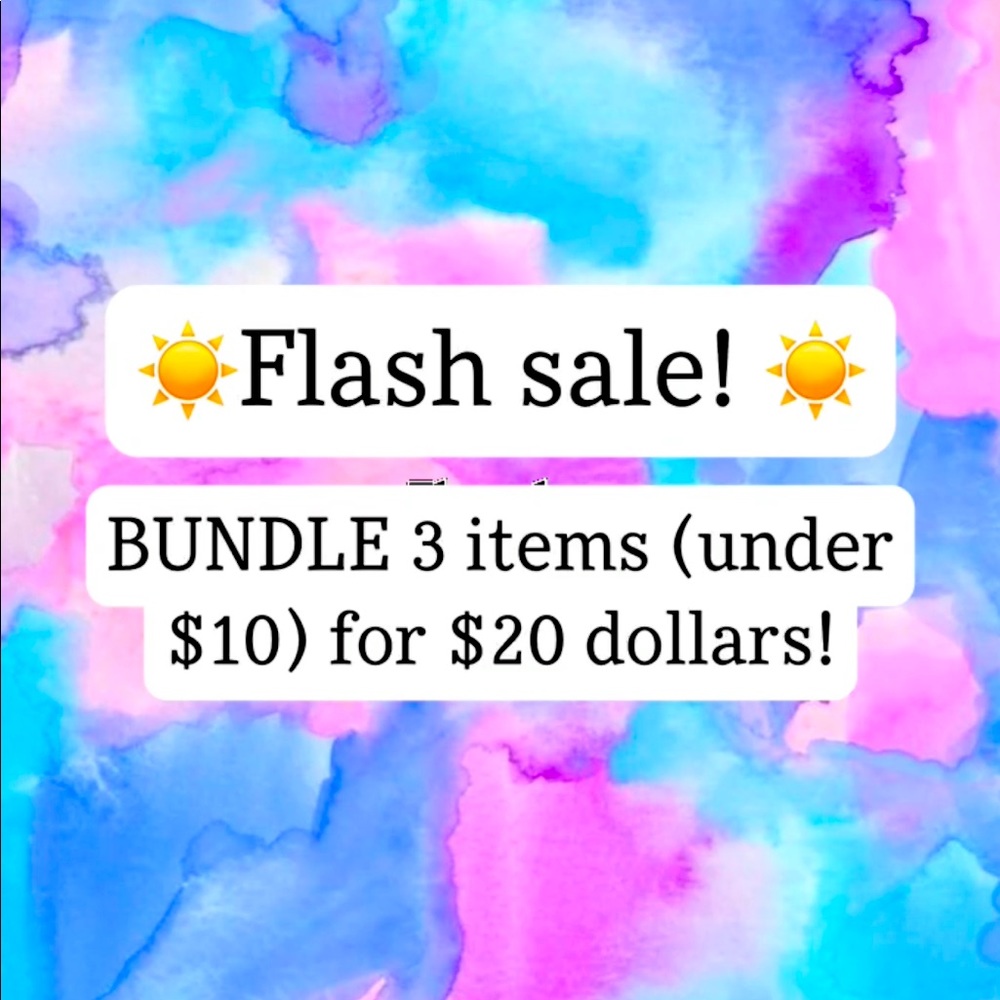 FLASH SALE TODAY ONLY ☀️